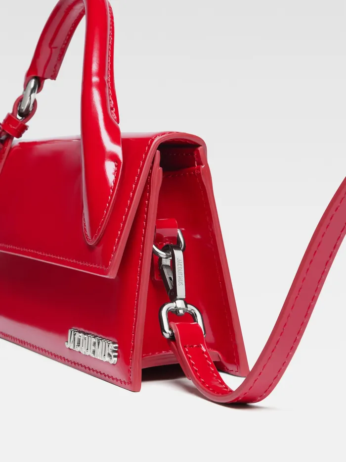 JACQUEMUS Crossbody and Handbags Long Signature Buckled Handbag Red 8211 Women