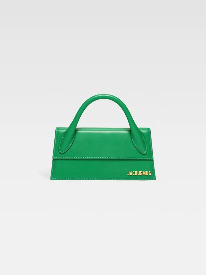 JACQUEMUS Crossbody and Handbags Long Signature Handbag Green 8211 Women