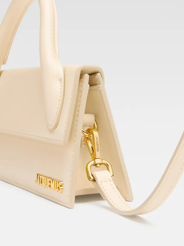 JACQUEMUS Crossbody and Handbags Long Signature Handbag Ivory 8211 Women