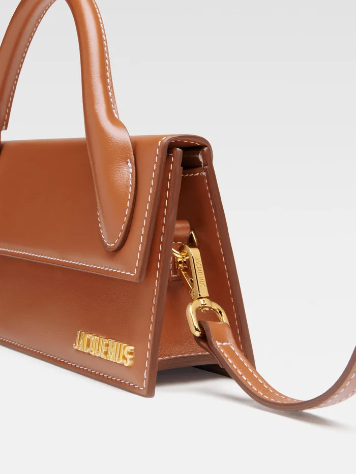 JACQUEMUS Crossbody and Handbags Long Signature Handbag Light Brown 8211 Women