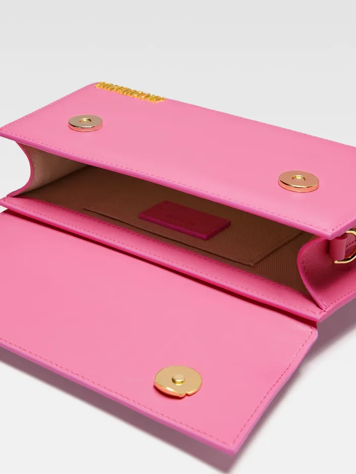 JACQUEMUS Crossbody and Handbags Long Signature Handbag Pink 8211 Women