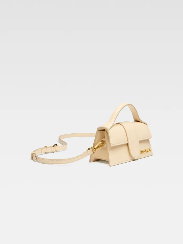 JACQUEMUS Crossbody and Handbags Mini Flap Bag Ivory 8211 Women
