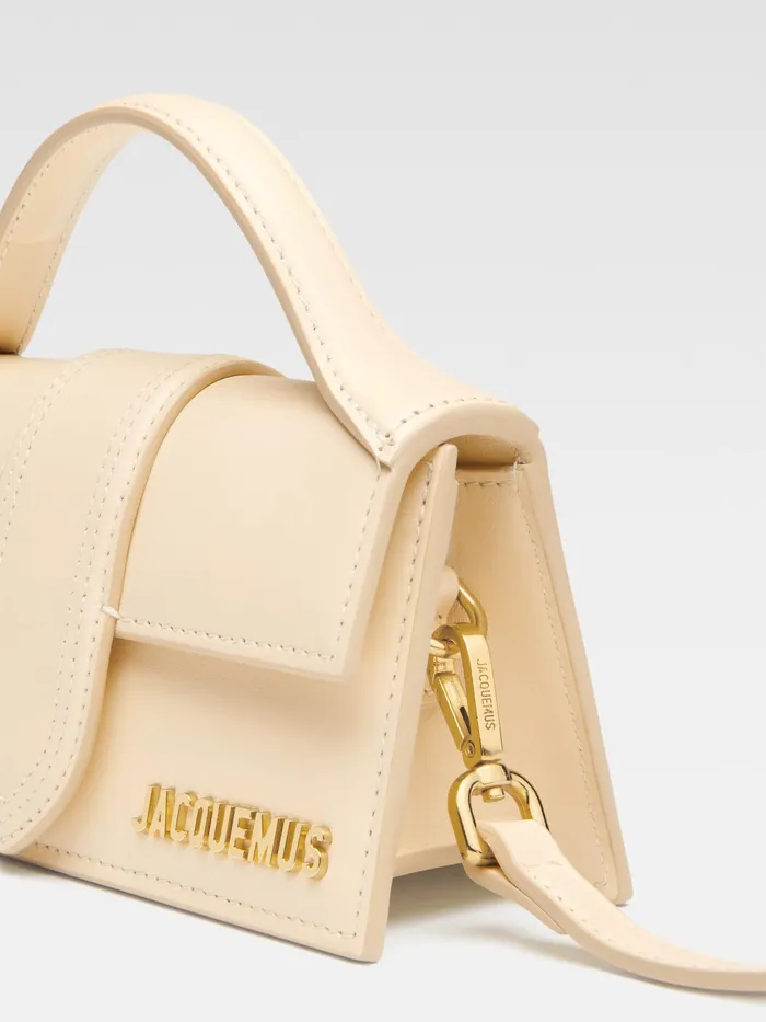 JACQUEMUS Crossbody and Handbags Mini Flap Bag Ivory 8211 Women