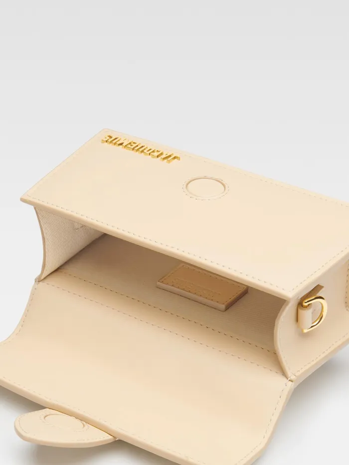 JACQUEMUS Crossbody and Handbags Mini Flap Bag Ivory 8211 Women