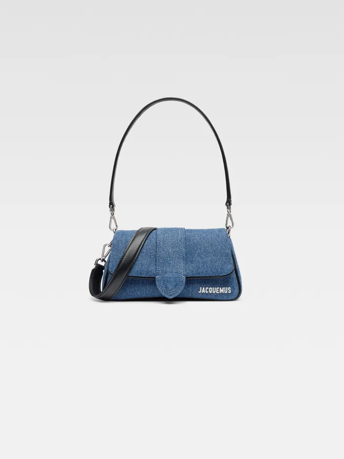 JACQUEMUS Crossbody and Handbags Mini Puffed Denim Bag Blue 8211 Women