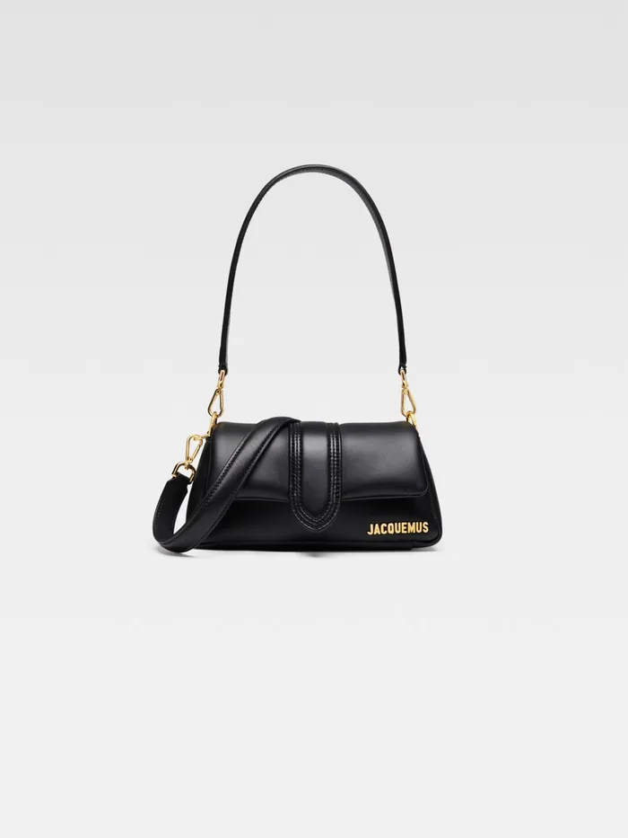 JACQUEMUS Crossbody and Handbags Mini Puffed Flap Bag Black 8211 Women