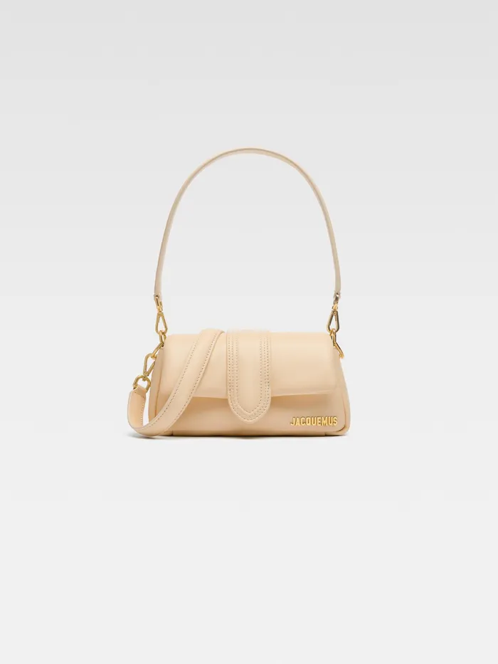 JACQUEMUS Crossbody and Handbags Mini Puffed Flap Bag Ivory 8211 Women