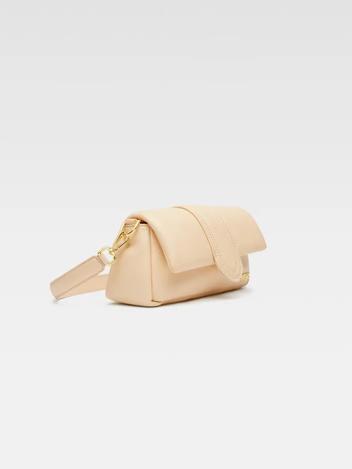 JACQUEMUS Crossbody and Handbags Mini Puffed Flap Bag Ivory 8211 Women