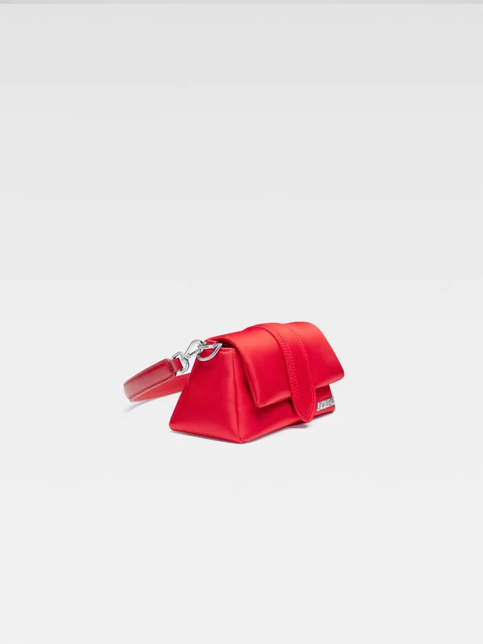 JACQUEMUS Crossbody and Handbags Mini Puffed Nylon Bag Red 8211 Women