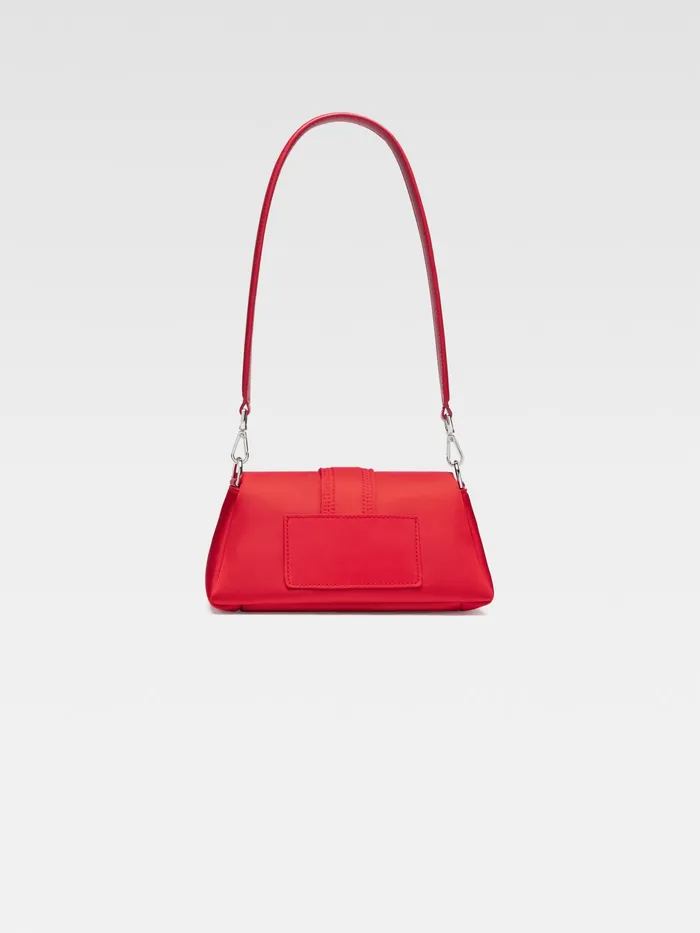 JACQUEMUS Crossbody and Handbags Mini Puffed Nylon Bag Red 8211 Women