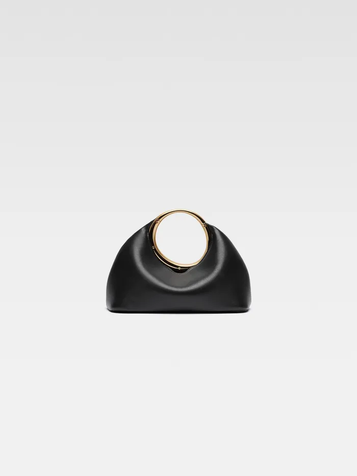 JACQUEMUS Crossbody and Handbags Mini Ring Handbag Black 8211 Women