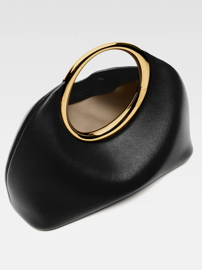JACQUEMUS Crossbody and Handbags Mini Ring Handbag Black 8211 Women