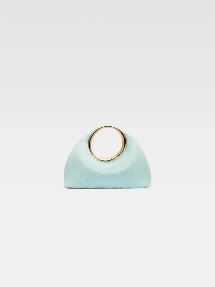 JACQUEMUS Crossbody and Handbags Mini Ring Handbag Light Blue 8211 Women