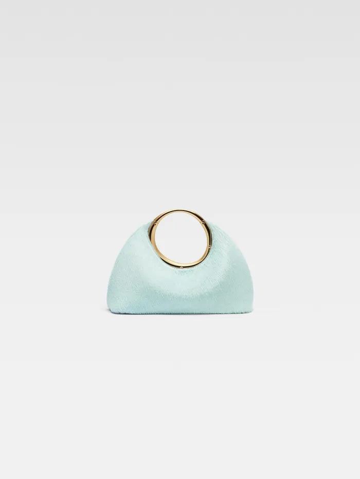 JACQUEMUS Crossbody and Handbags Mini Ring Handbag Light Blue 8211 Women