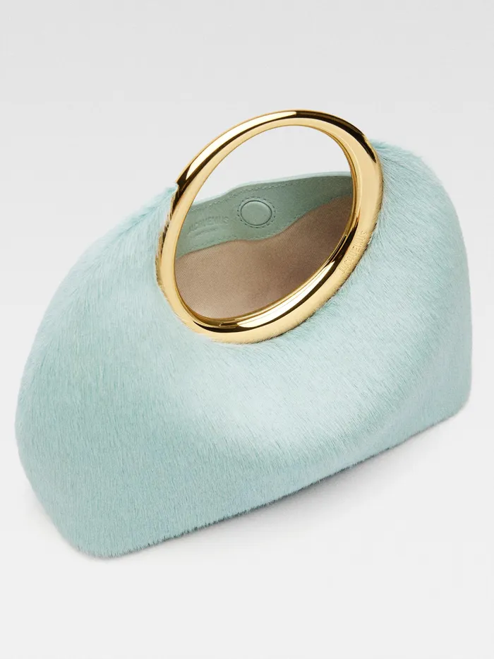JACQUEMUS Crossbody and Handbags Mini Ring Handbag Light Blue 8211 Women