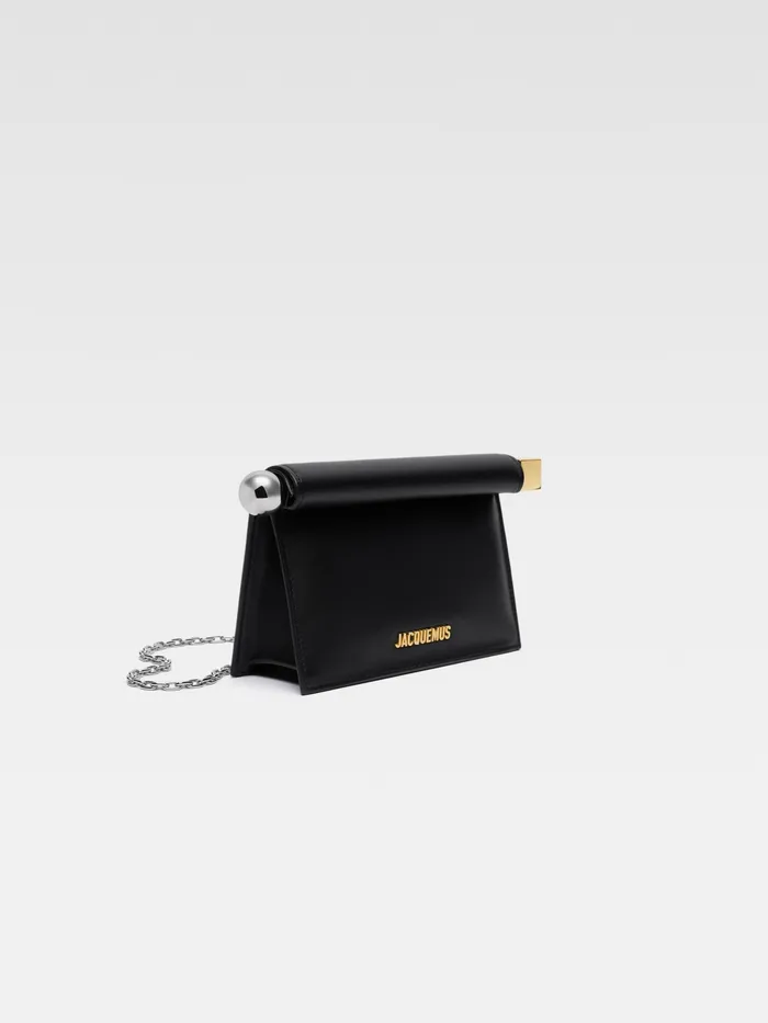 JACQUEMUS Crossbody and Handbags Mini TakeOut Clutch Black 8211 Women