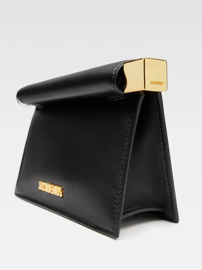 JACQUEMUS Crossbody and Handbags Mini TakeOut Clutch Black 8211 Women