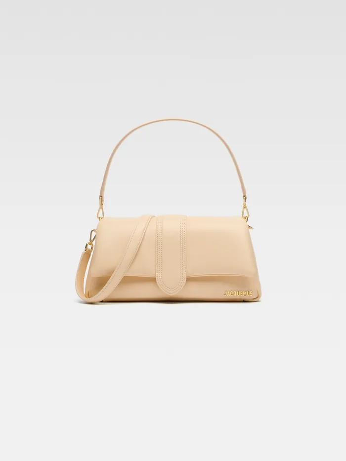 JACQUEMUS Crossbody and Handbags Puffed Flap Bag Ivory 8211 Women
