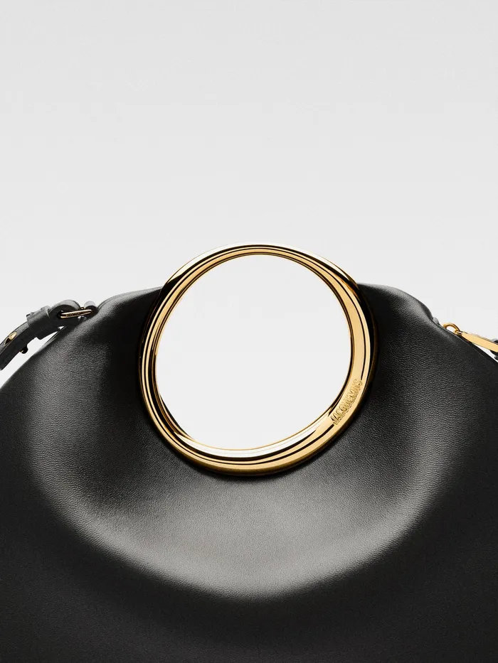 JACQUEMUS Crossbody and Handbags Ring Handbag Black 8211 Women