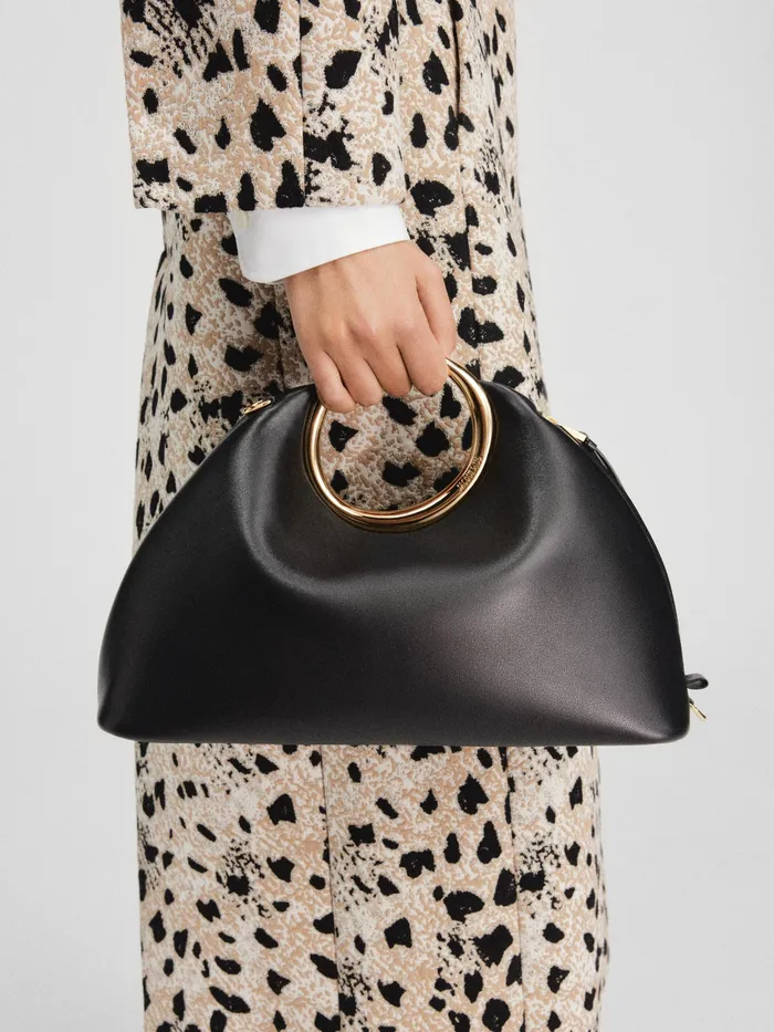 JACQUEMUS Crossbody and Handbags Ring Handbag Black 8211 Women