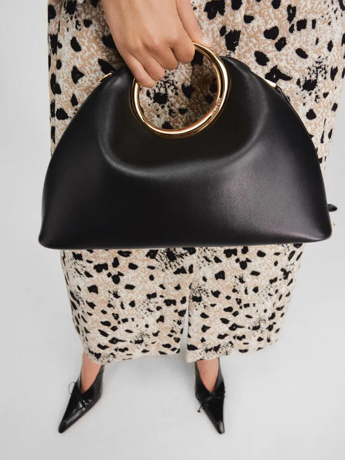 JACQUEMUS Crossbody and Handbags Ring Handbag Black 8211 Women