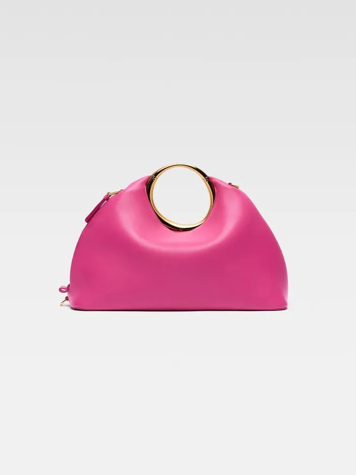 JACQUEMUS Crossbody and Handbags Ring Handbag Dark Pink 8211 Women