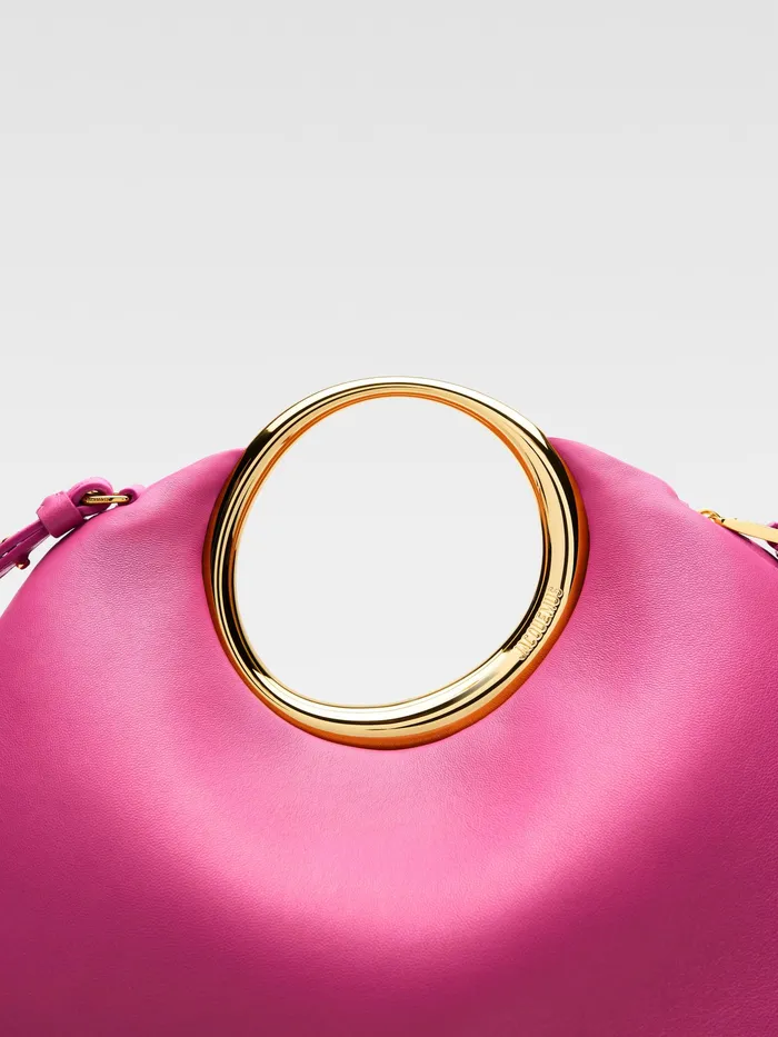 JACQUEMUS Crossbody and Handbags Ring Handbag Dark Pink 8211 Women
