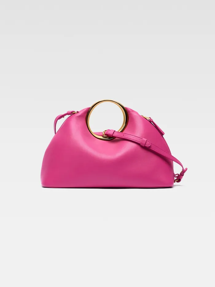 JACQUEMUS Crossbody and Handbags Ring Handbag Dark Pink 8211 Women