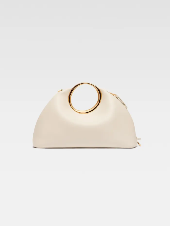 JACQUEMUS Crossbody and Handbags Ring Handbag Light Ivory 8211 Women