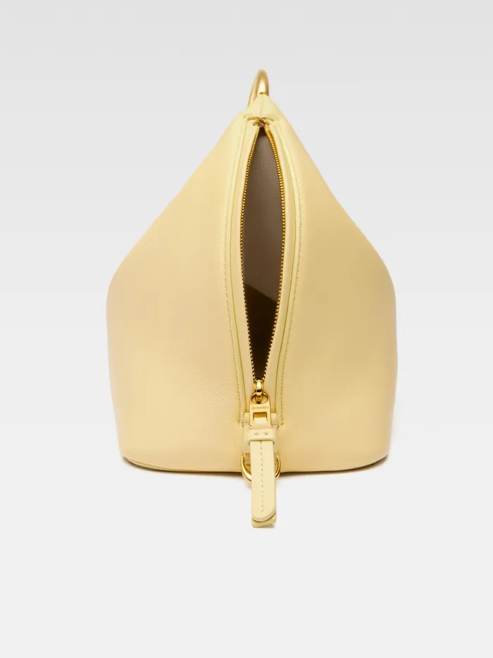 JACQUEMUS Crossbody and Handbags Ring Handbag Pale Yellow 8211 Women