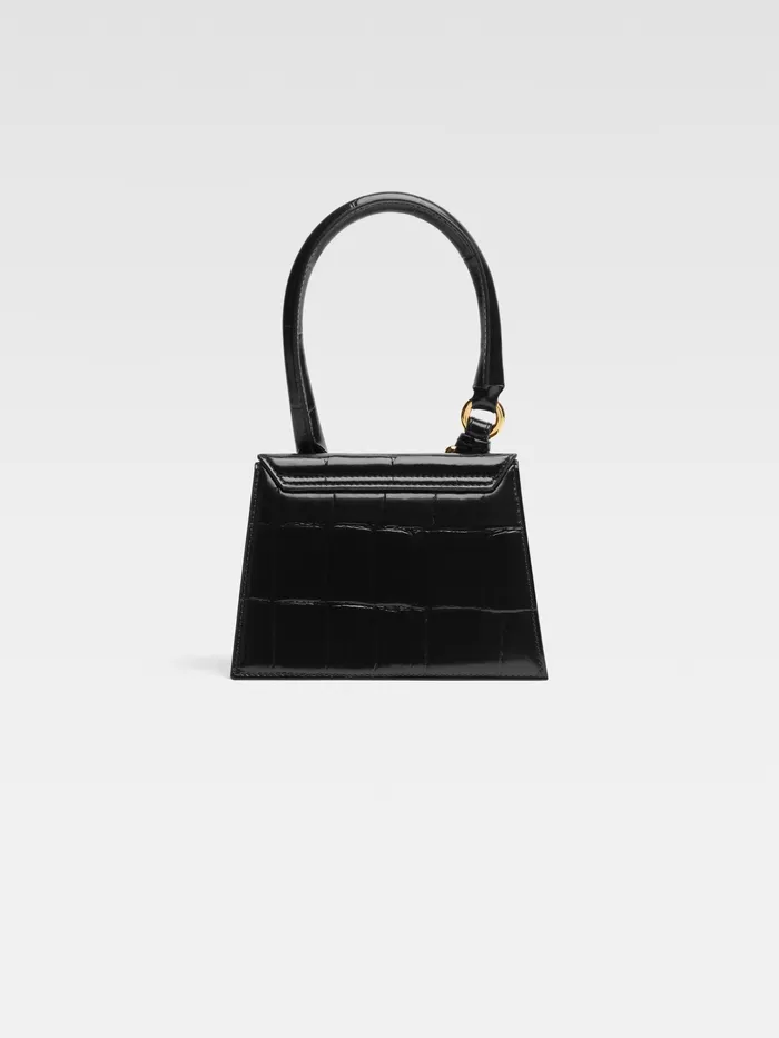 JACQUEMUS Crossbody and Handbags Signature Buckled Handbag Black 8211 Women