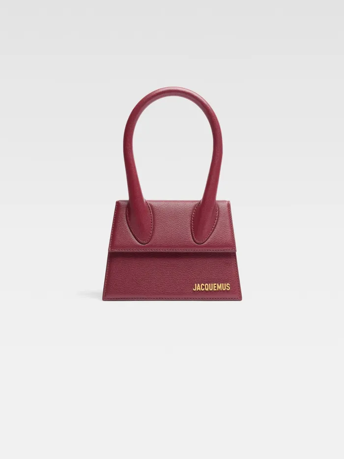 JACQUEMUS Crossbody and Handbags Signature Handbag Dark Burgundy 8211 Women