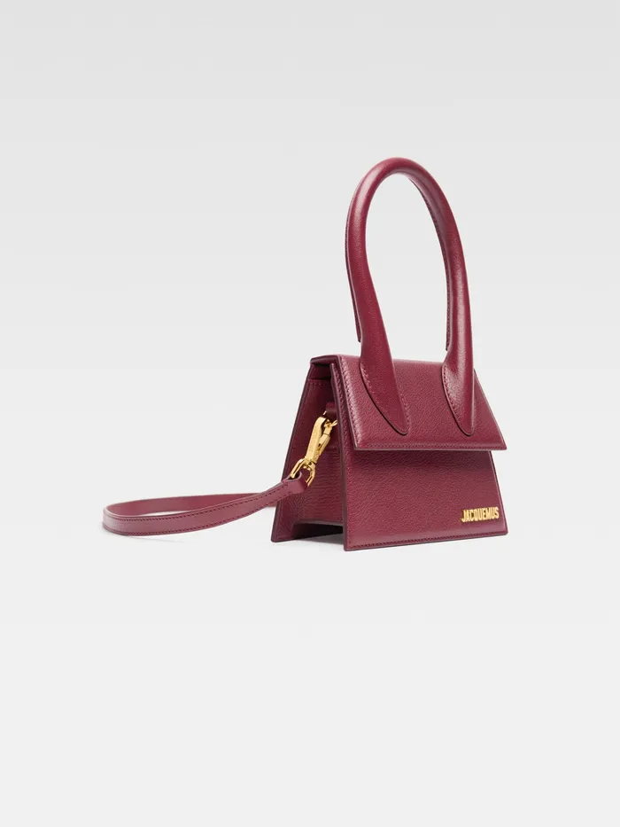 JACQUEMUS Crossbody and Handbags Signature Handbag Dark Burgundy 8211 Women