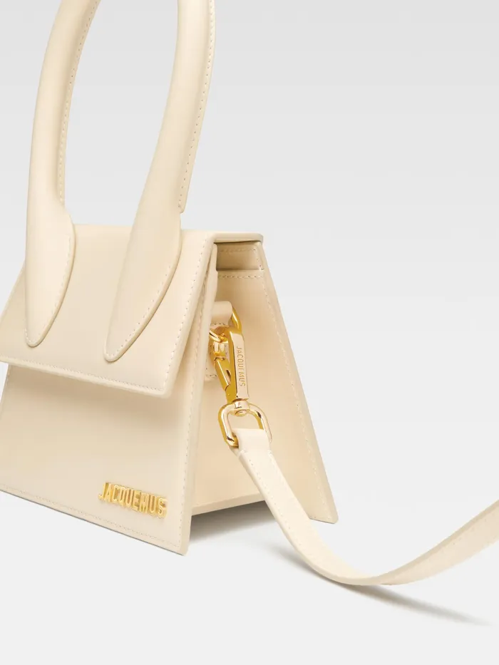 JACQUEMUS Crossbody and Handbags Signature Handbag Ivory 8211 Women