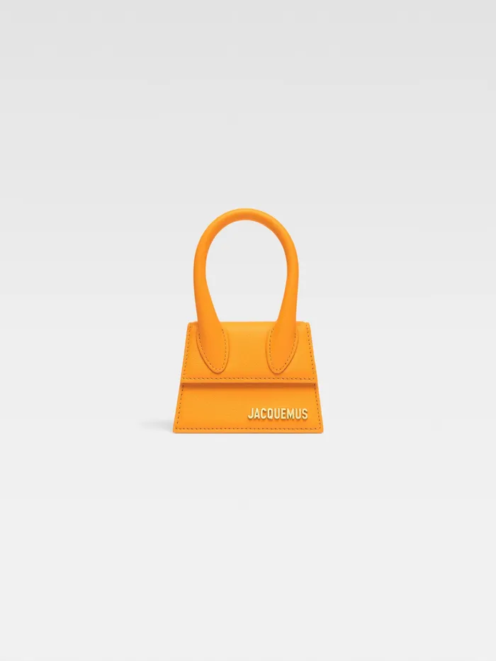 JACQUEMUS Crossbody and Handbags Signature Mini Handbag Dark Orange 8211 Women JACQUEMUS Crossbody and Handbags Signature Mini Handbag Dark Orange 8211 Women