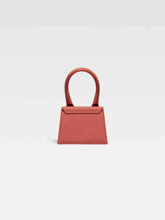 JACQUEMUS Crossbody and Handbags Signature Mini Handbag Dark Red 8211 Women