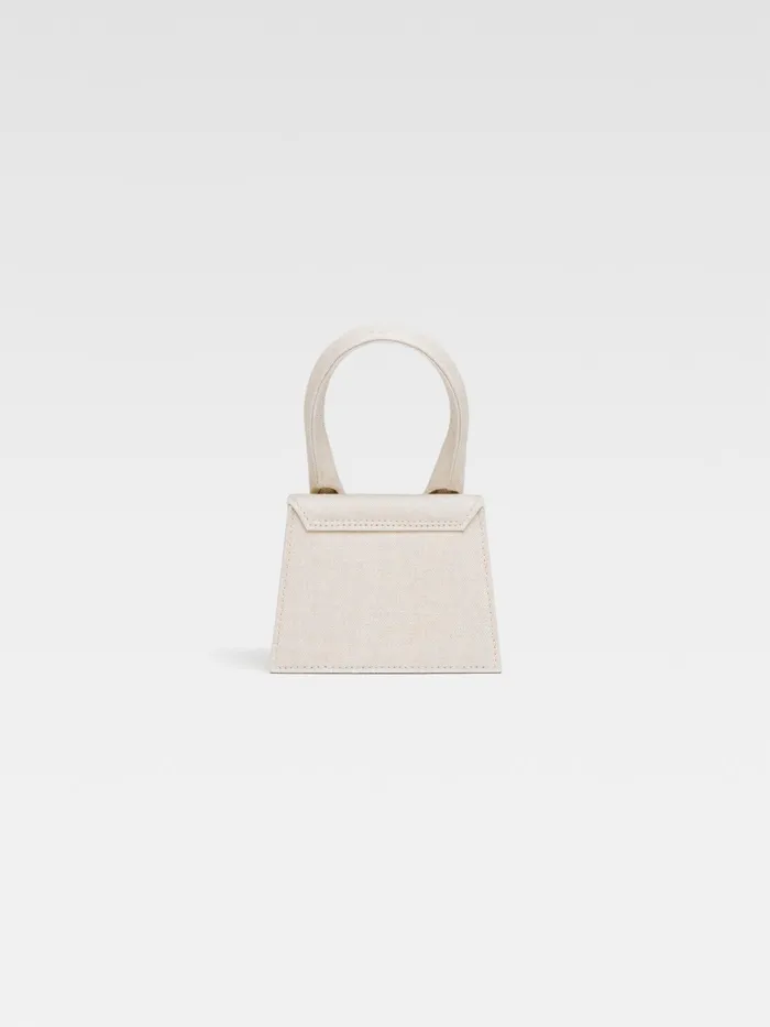 JACQUEMUS Crossbody and Handbags Signature Mini Handbag Light Greige 8211 Women