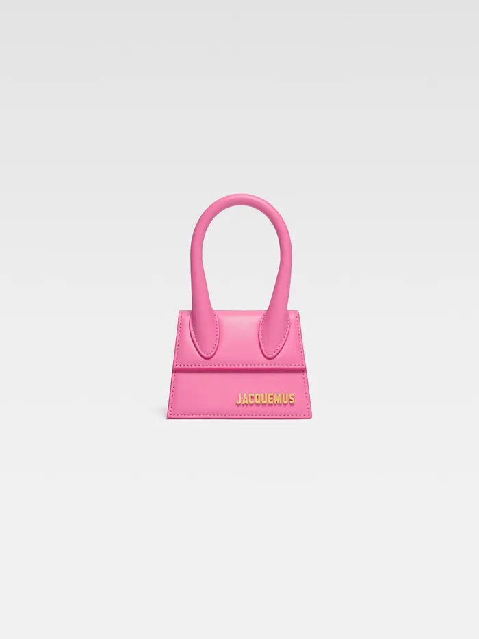 JACQUEMUS Crossbody and Handbags Signature Mini Handbag Pink 8211 Women