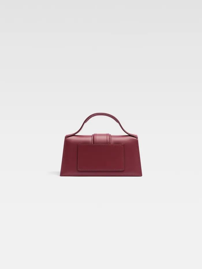 JACQUEMUS Crossbody and Handbags Small Flap Bag Dark Burgundy 8211 Women
