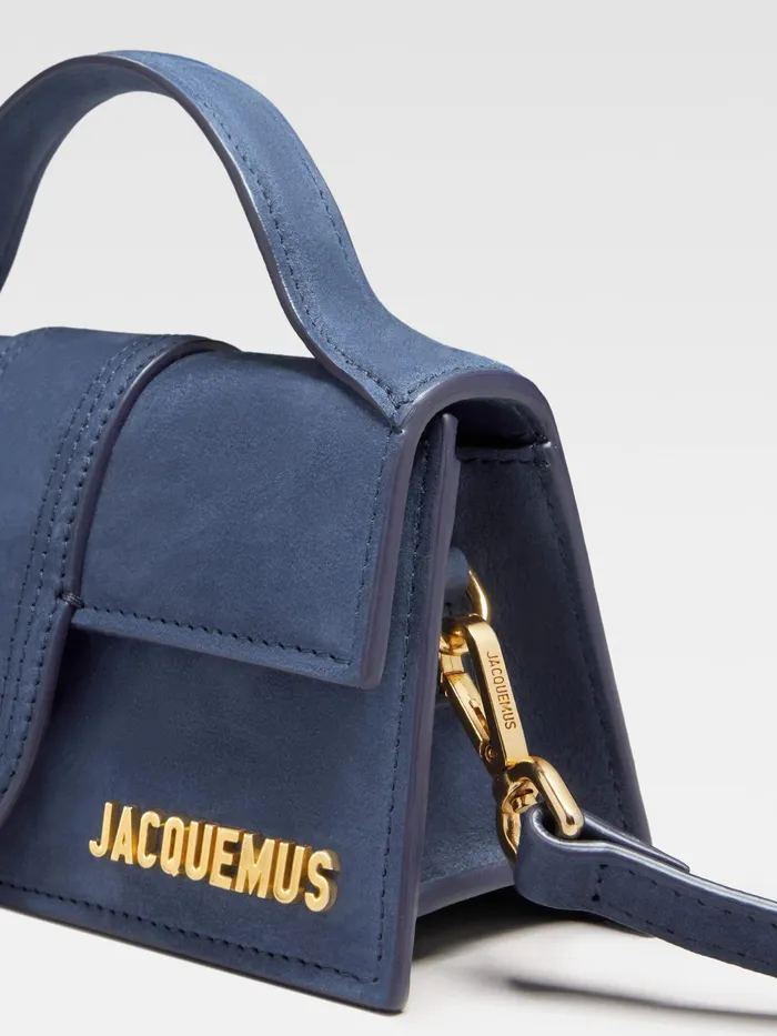 JACQUEMUS Crossbody and Handbags Small Flap Bag Dark Navy 8211 Women