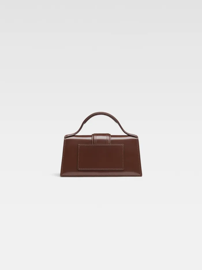 JACQUEMUS Crossbody and Handbags Small Flap Bag Midnight Brown 8211 Women