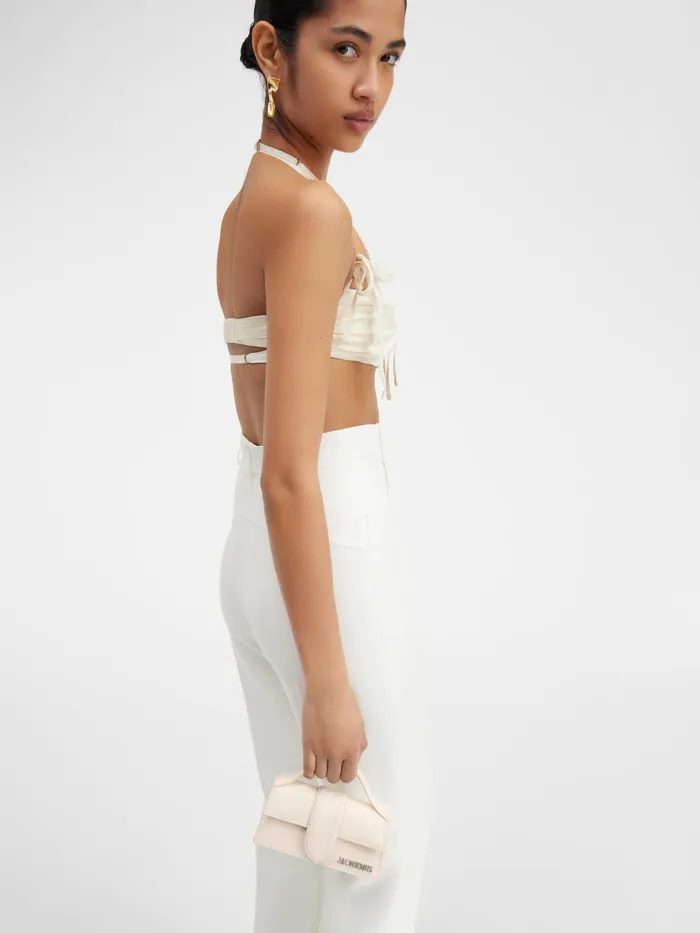 JACQUEMUS Crossbody and Handbags Small Flap Bag Offwhite 8211 Women