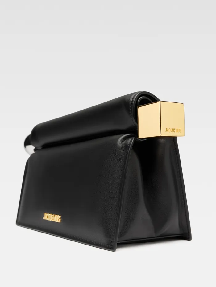 JACQUEMUS Crossbody and Handbags TakeOut Clutch Black 8211 Women