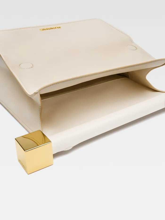 JACQUEMUS Crossbody and Handbags TakeOut Clutch Light Ivory 8211 Women