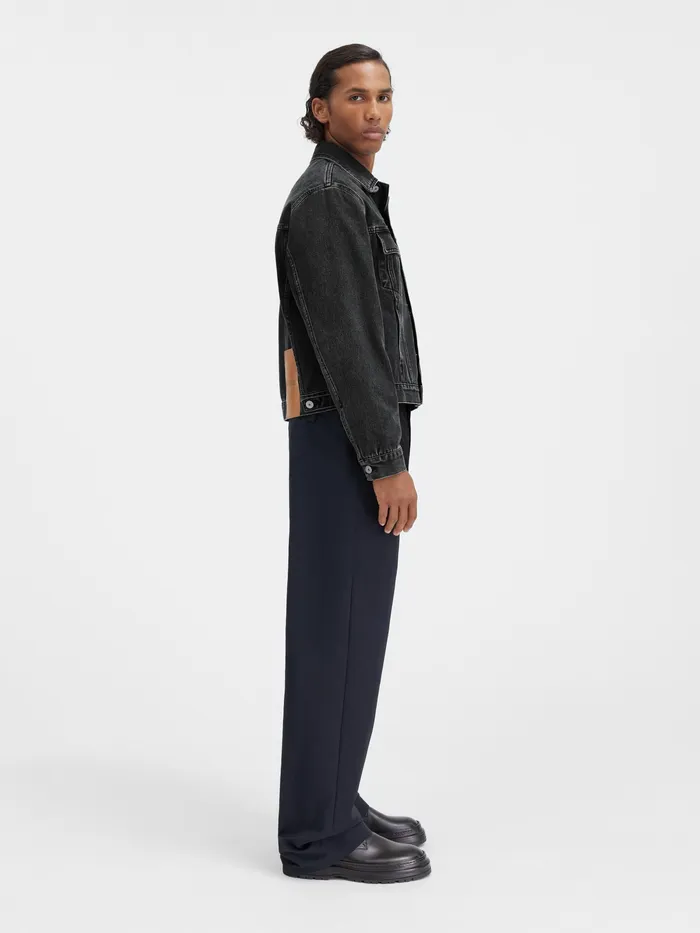JACQUEMUS Denim Denim Jacket Black 8211 Men