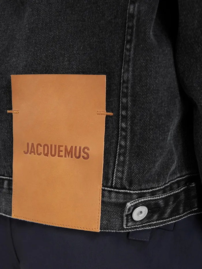 JACQUEMUS Denim Denim Jacket Black 8211 Men