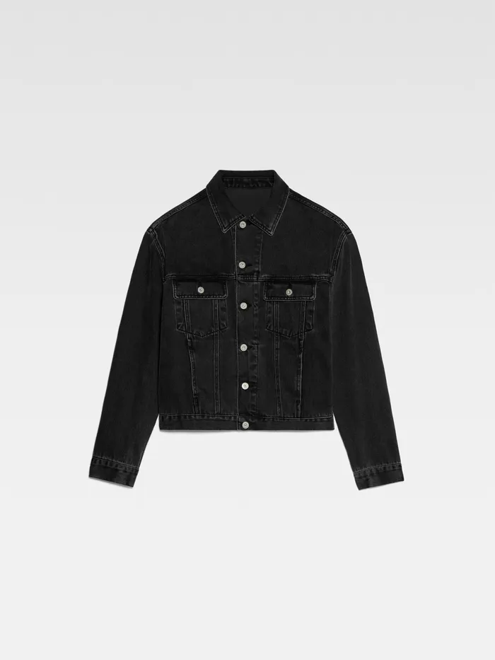 JACQUEMUS Denim Denim Jacket Black 8211 Men