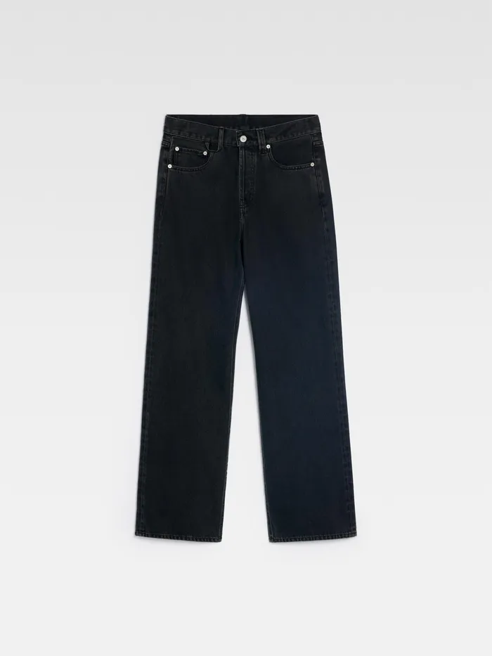 JACQUEMUS Denim Straight Leg Jeans Black 8211 Men