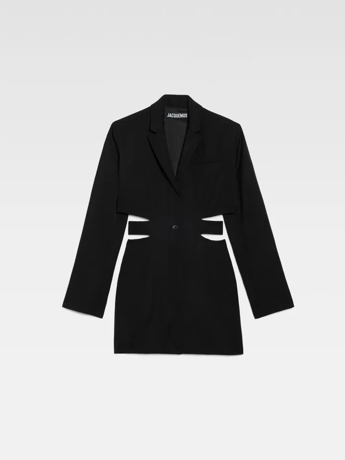 JACQUEMUS Dresses and Skirts Blazer Mini Dress Black 8211 Women