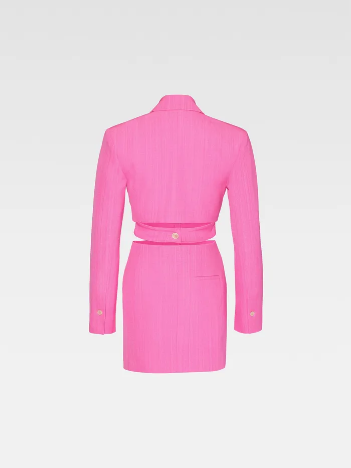 JACQUEMUS Dresses and Skirts Blazer Mini Dress Pink 8211 Women